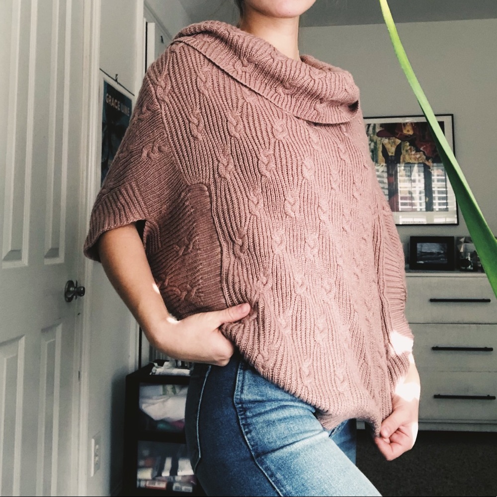 Sweater Poncho